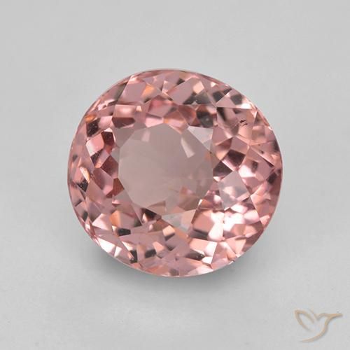 Tourmaline Rose intense naturelle ovale, 2.66 ct, VVS-VS