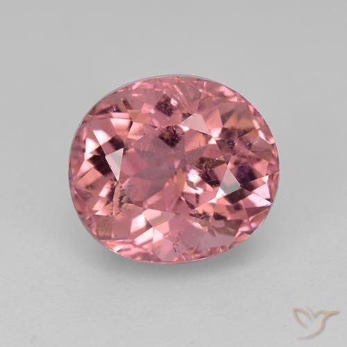 2.40ct Naturel Rose Tourmaline, ovale, VS