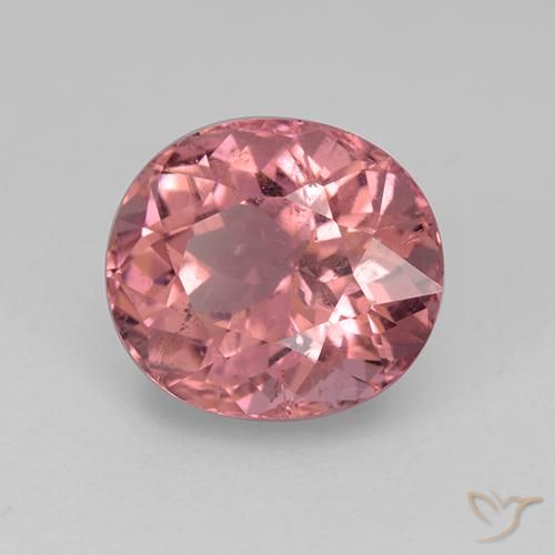 Tourmaline Rose naturelle ovale, 2.40 ct, VS