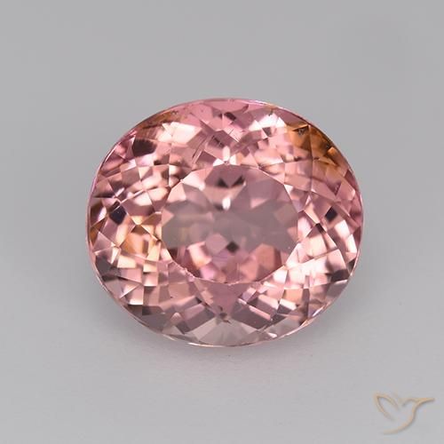 2.57ct Naturel Rose bubblegum Tourmaline, ovale, VVS-VS
