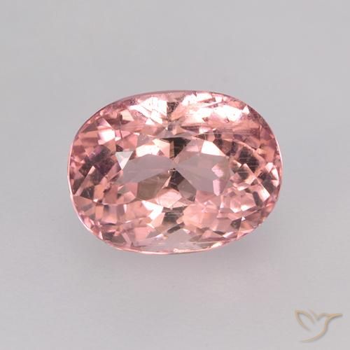 1.76ct Naturel Orange rose Tourmaline, ovale, VS
