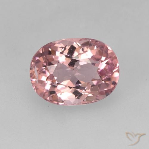 1.41ct Naturel Rose intense Tourmaline, ovale, VS