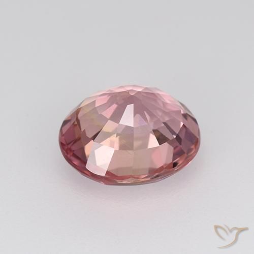 Tourmaline Rose vif naturelle ovale, 1.68 ct, VVS-VS