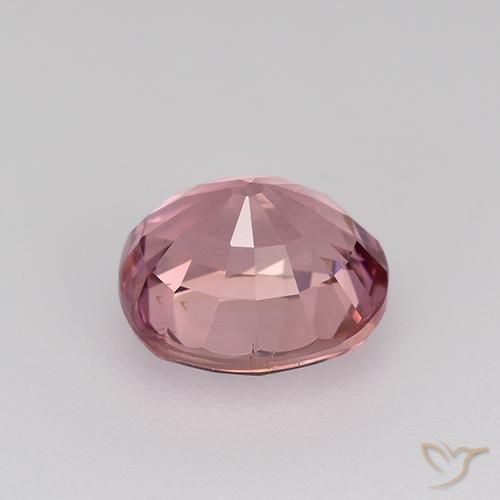 Tourmaline Rose vif naturelle ovale, 1.62 ct, VVS-VS