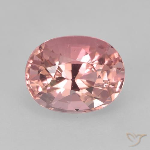1.63ct Naturel Rose clair Tourmaline, ovale, VVS-VS