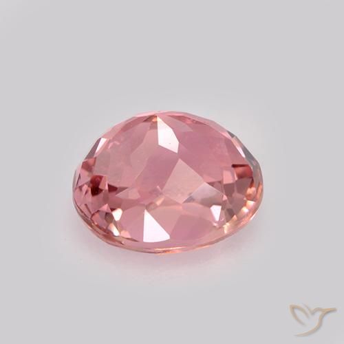 Tourmaline Rose bubblegum naturelle ovale, 1.44 ct, VVS-VS