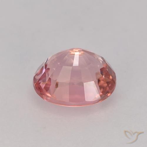 Tourmaline Rose clair naturelle ovale, 1.32 ct, VVS-VS
