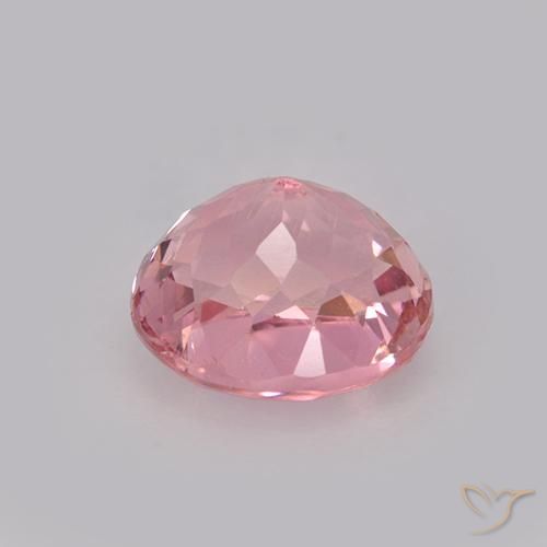 Tourmaline Rose vif naturelle ovale, 1.47 ct, VS