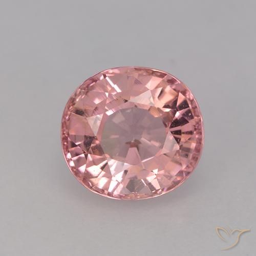 1.61ct Naturel Rose clair Tourmaline, ovale, VVS-VS