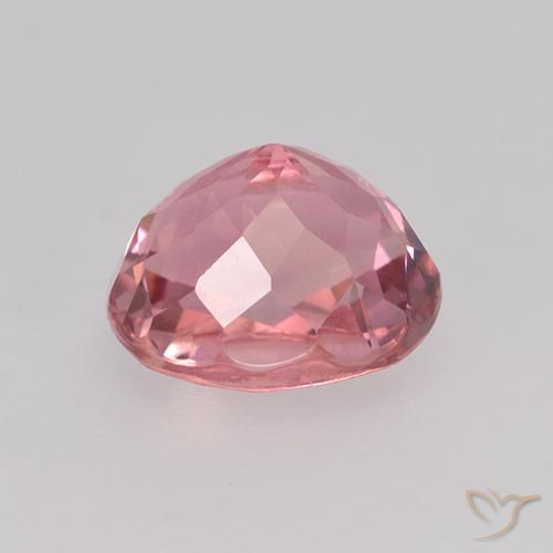 Tourmaline Rose moyen naturelle ovale, 1.57 ct, VVS-VS