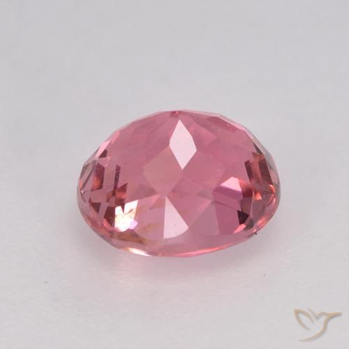 Tourmaline Ton rose chaud naturelle ovale, 1.33 ct, VVS