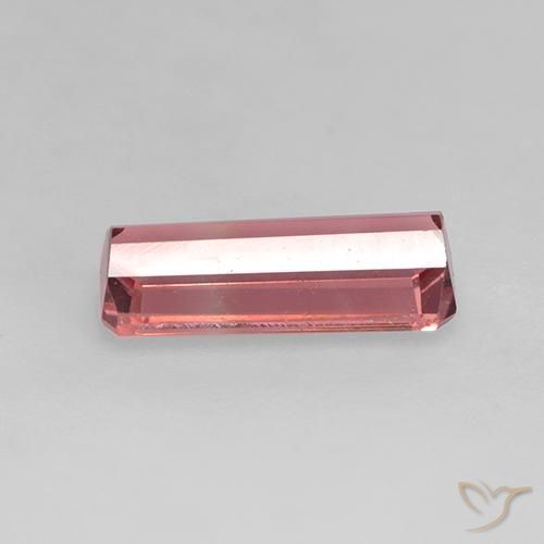 Tourmaline Rose moyen naturelle Octogone / coupe Émeraude, 1.07 ct, VVS-VS