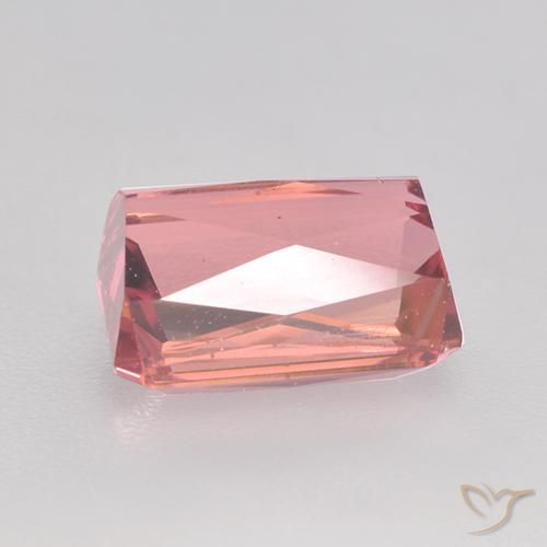 Tourmaline Rose moyen-léger naturelle Octogone / coupe Émeraude, 1.45 ct, VS