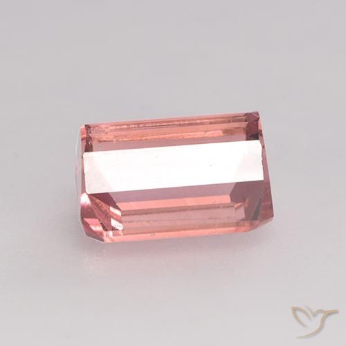 Tourmaline Rose clair naturelle Octogone / coupe Émeraude, 1.86 ct, VS