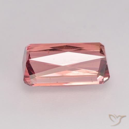 Tourmaline Rose moyen naturelle Octogone / coupe Émeraude, 1.73 ct, VVS-VS