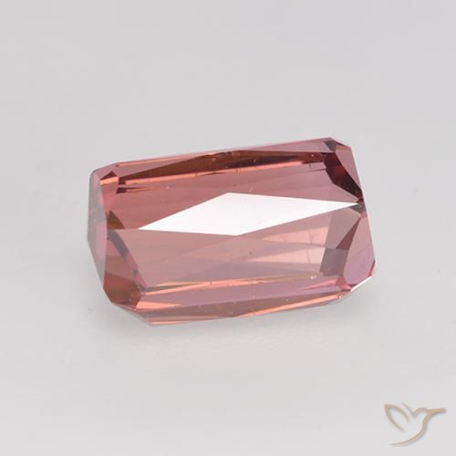 Tourmaline Rose moyen naturelle Octogone / coupe Émeraude, 1.83 ct, VS