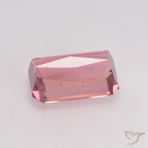 Tourmaline Ton rose bubblegum naturelle Octogone / coupe Émeraude, 1.54 ct, VVS-VS