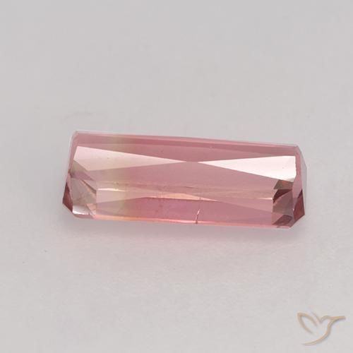 Tourmaline Rose moyen-léger naturelle Octogone / coupe Émeraude, 1.83 ct, VS-SI