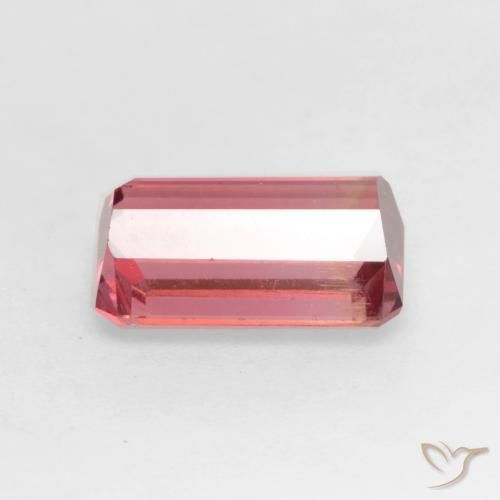Tourmaline Rose moyen naturelle Octogone / coupe Émeraude, 2.37 ct, VS