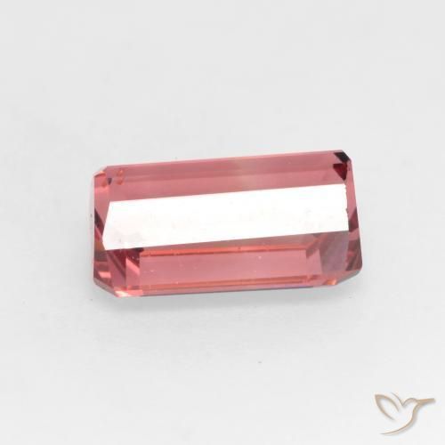 Tourmaline Rose foncé naturelle Octogone / coupe Émeraude, 2.30 ct, VS