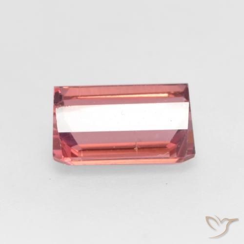 Tourmaline Rose foncé naturelle Octogone / coupe Émeraude, 2.05 ct, VS