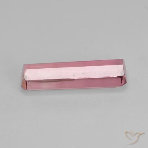 Tourmaline Rose clair naturelle Octogone / coupe Émeraude, 1.45 ct, VS