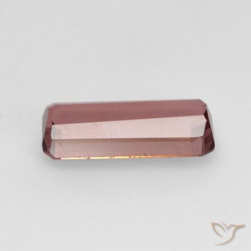 Tourmaline Rose moyen naturelle Octogone / coupe Émeraude, 1.19 ct, SI