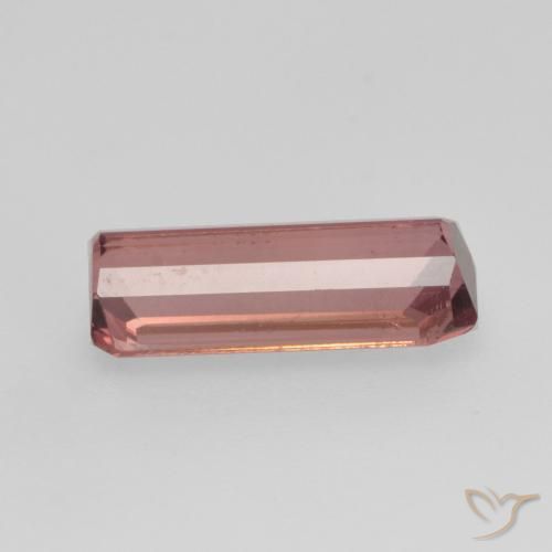 Tourmaline Rose moyen naturelle Octogone / coupe Émeraude, 1.22 ct, VS-SI