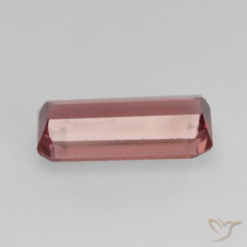 Tourmaline Rose moyen naturelle Octogone / coupe Émeraude, 1.36 ct, VVS-VS