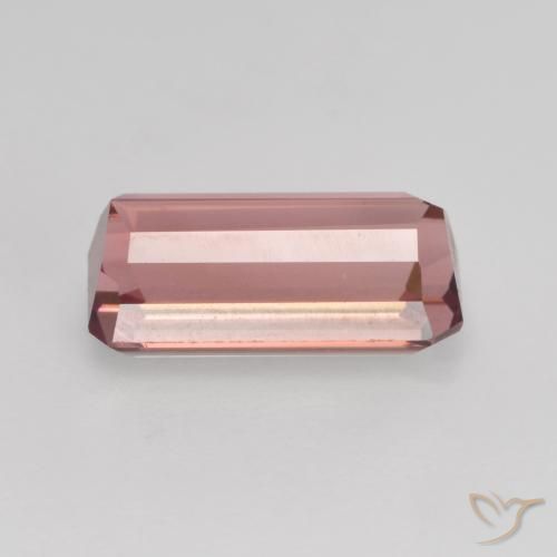 Tourmaline Rose naturelle Octogone / coupe Émeraude, 1.88 ct, VVS-VS