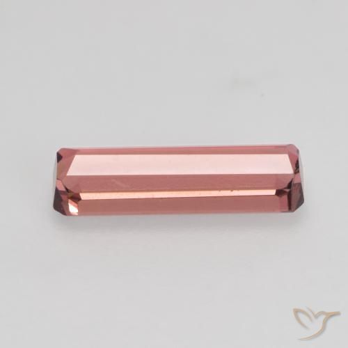 Tourmaline Rose moyen naturelle Octogone / coupe Émeraude, 1.04 ct, VVS-VS