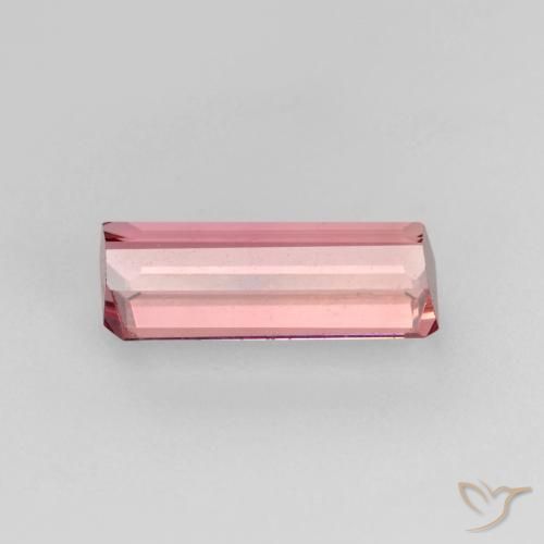 Tourmaline Ton rose bubblegum naturelle Octogone / coupe Émeraude, 0.93 ct, VS