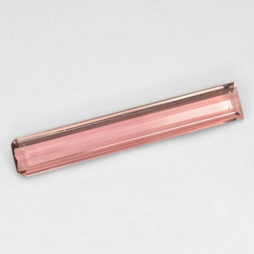 Tourmaline rose naturelle taille émeraude, 2,18 ct, VS