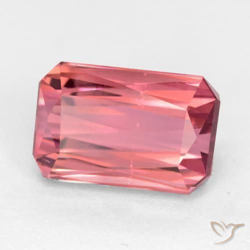Tourmaline Rose clair naturelle Octogone / coupe Émeraude, 2.70 ct, VS-SI