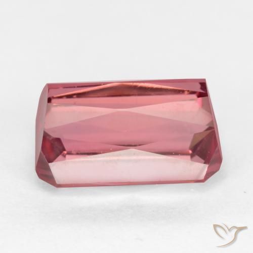 Tourmaline Rose clair naturelle Octogone / coupe Émeraude, 2.70 ct, VS-SI