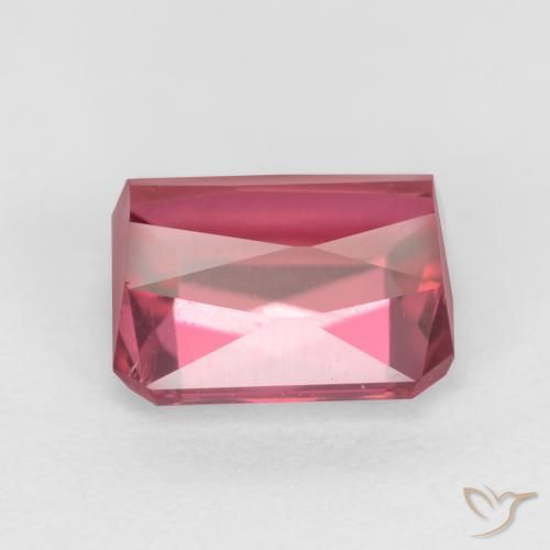 Tourmaline Rose clair naturelle Octogone / coupe Émeraude, 2.28 ct, VS-SI