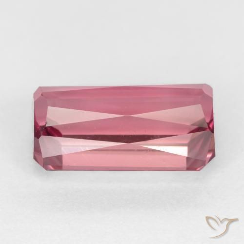Tourmaline Rose bubblegum naturelle Octogone / coupe Émeraude, 2.59 ct, VS