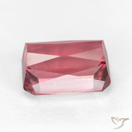 Tourmaline Rose clair naturelle Octogone / coupe Émeraude, 2.99 ct, SI