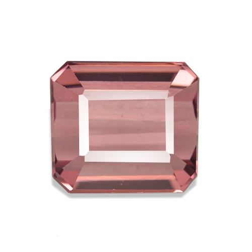 Tourmaline Rose foncé naturelle Octogone / coupe Émeraude, 2.41 ct, VVS-VS