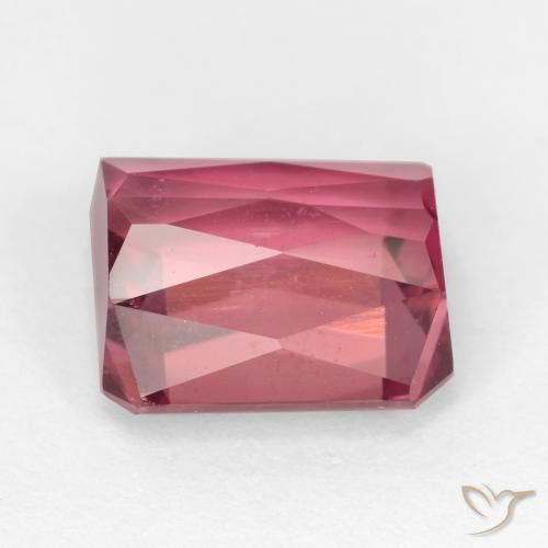 Tourmaline Rose clair naturelle Octogone / coupe Émeraude, 2.67 ct, SI