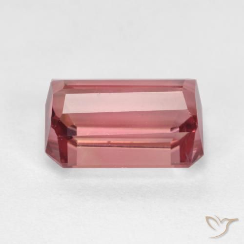 Tourmaline Rose moyen naturelle Octogone / coupe Émeraude, 1.91 ct, VS