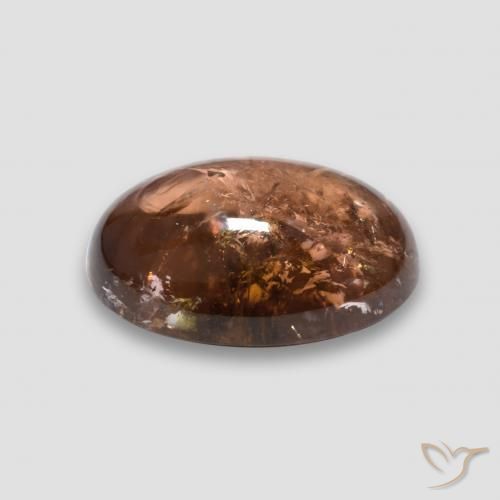 Tourmaline Rose léger naturelle ovale, 6.57 ct, Transparent