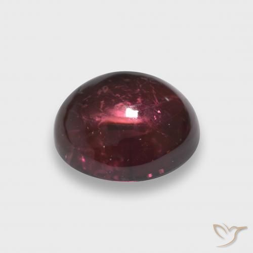 Tourmaline Rouge foncé naturelle Tour, 2.24 ct, Transparent
