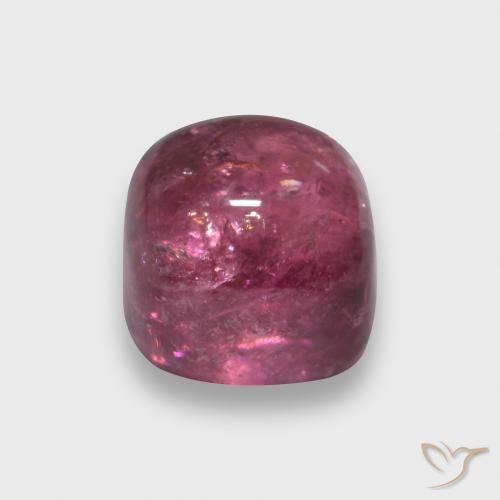 Tourmaline Rouge moyen naturelle Coussin, 2.13 ct, Transparent
