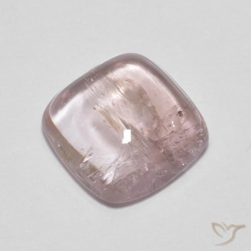 Tourmaline Rose clair naturelle Coussin, 1.76 ct, Transparent