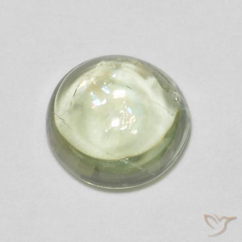 Tourmaline Vert jaunâtre naturelle Tour, 1.34 ct, Transparent