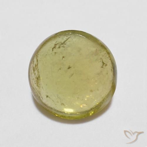 0.97ct Naturel Jaune moutarde Tourmaline, Tour, Transparent