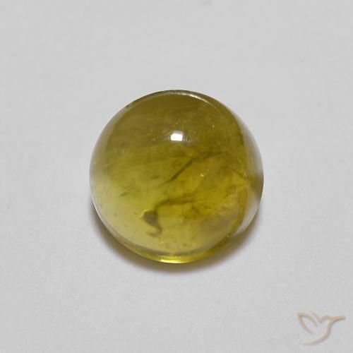 0.90ct Naturel Doré terreux Tourmaline, Tour, Transparent
