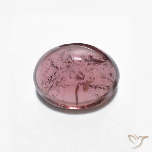 1.57ct Naturel Violet foncé Tourmaline, ovale, Transparent