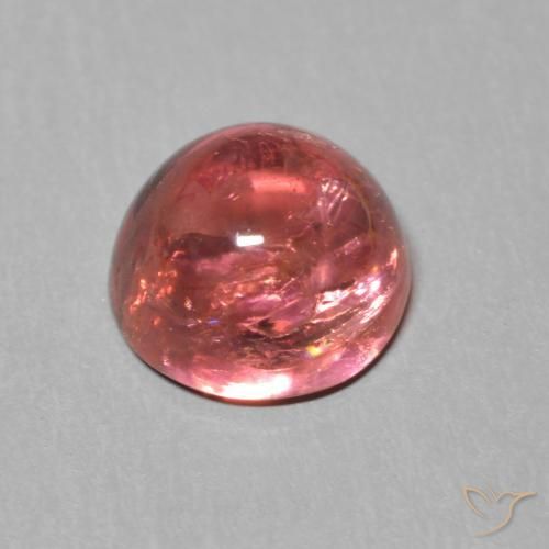 Tourmaline Violet rougeâtre naturelle Tour, 1.35 ct, Transparent